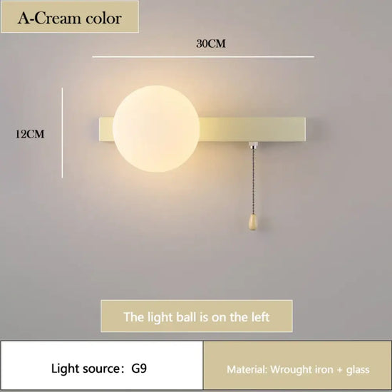 Applique Murale Moderne Et Ludique Pour Enfant. Ae Couleur Crème / Lumière Chaude Chambre