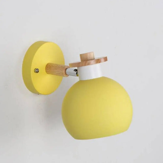 Applique Murale Moderne Luminaire Décoratif Design Jaune Chambre