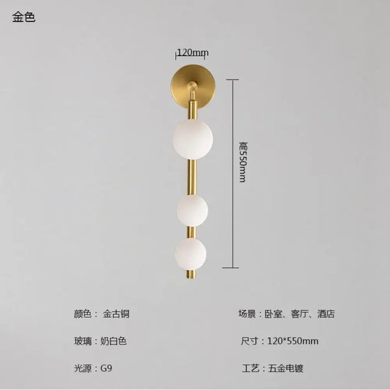 Applique Murale Moderne Luminaire Raffiné Décoratif. Chambre