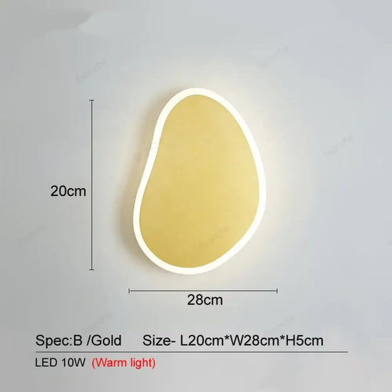 Applique Murale Moderne Lumineux Design Chic B-Or-Lumière Chaude Applique Chambre