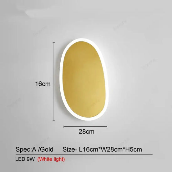 Applique Murale Moderne Lumineux Design Chic Lumière A-Or-Blanc Applique Chambre