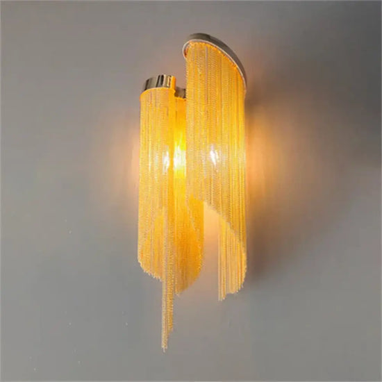 Applique Murale Moderne Suspendue Design Métal. Chambre