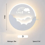 Applique Murale Modernes Design Céleste Lumineux D / Lumière Chaude Chambre