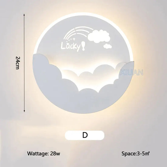 Applique Murale Modernes Design Céleste Lumineux D / Lumière Chaude Chambre