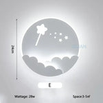 Applique Murale Modernes Design Céleste Lumineux E / Lumière Chaude Chambre