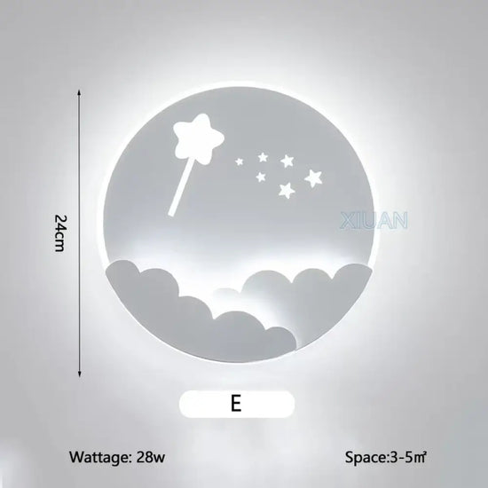 Applique Murale Modernes Design Céleste Lumineux E / Lumière Chaude Chambre