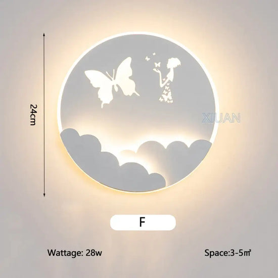 Applique Murale Modernes Design Céleste Lumineux F / Lumière Chaude Chambre