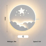 Applique Murale Modernes Design Céleste Lumineux G / Lumière Chaude Chambre