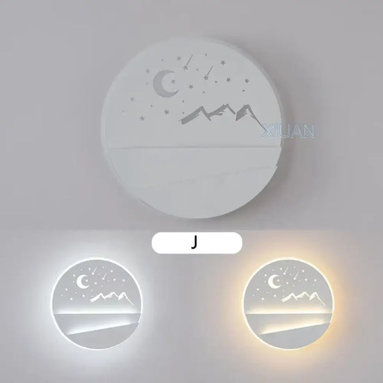 Applique Murale Modernes Design Céleste Lumineux J. / Lumière Chaude Chambre