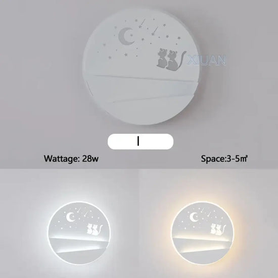 Applique Murale Modernes Design Céleste Lumineux Je / Lumière Chaude Chambre