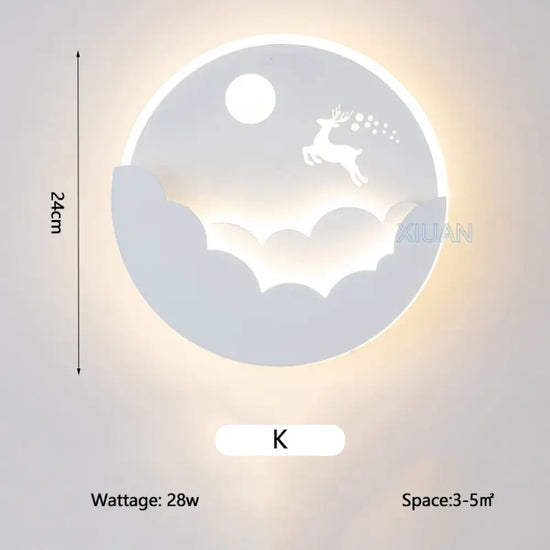 Applique Murale Modernes Design Céleste Lumineux K / Lumière Chaude Chambre