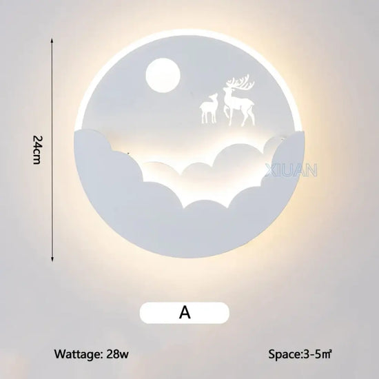 Applique Murale Modernes Design Céleste Lumineux Un / Lumière Chaude Chambre