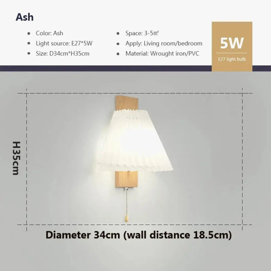 Applique Murale Nordique Chic Luminaire Élégant Moderne Chambre