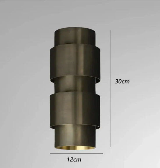 Applique Murale Nordique Design Contemporain Chic. Beige Noir Chambre