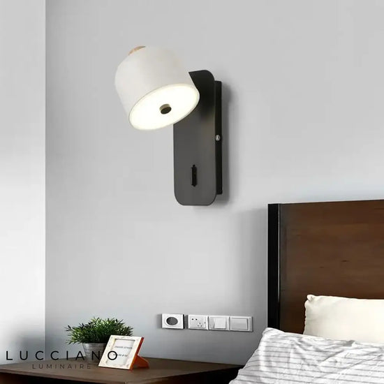 Applique Murale Nordique Design Élégant Minimaliste Chambre