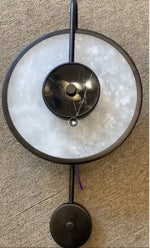 Applique Murale Nordique Design Élégant Minimaliste. Noire Chambre