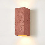 Applique Murale Nordique Design Épuré Minimaliste Élégant. Rouge Chambre