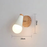 Applique Murale Nordique Design Minimaliste Élégante Modèle B / Jaune Applique Chambre