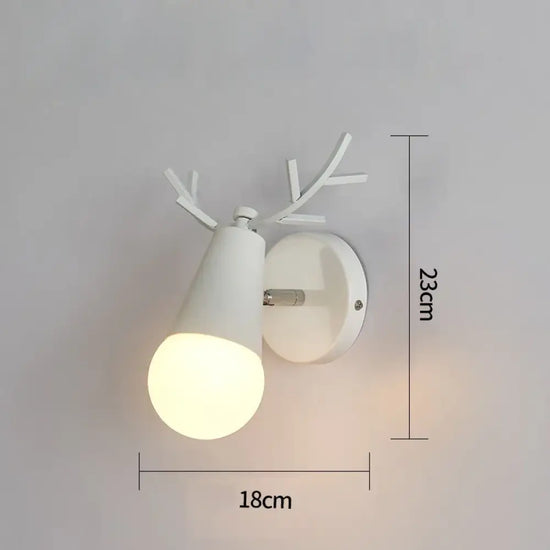 Applique Murale Nordique Design Minimaliste Élégante Modèle C / Blanc Applique Chambre