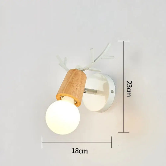 Applique Murale Nordique Design Minimaliste Élégante Style D / Blanc Applique Chambre