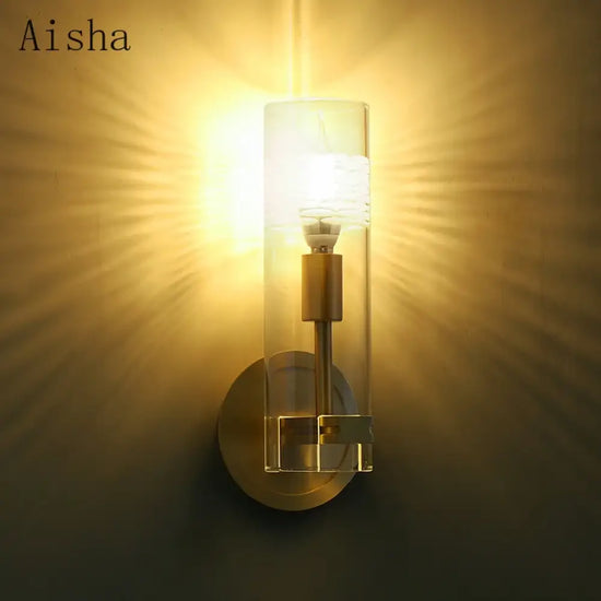 Applique Murale Nordique Dorée Élégante Et Chic. Chambre