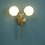 Applique Murale Nordique Double Élégance Lumineuse Design. Chambre