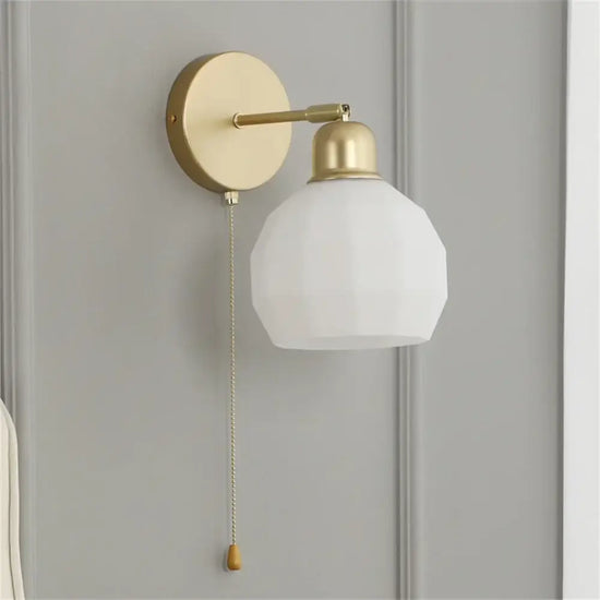 Applique Murale Nordique Élégante Design Minimaliste Chambre