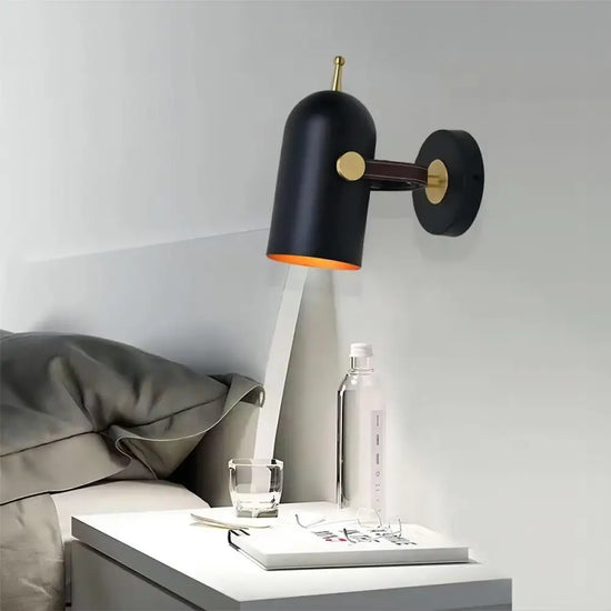 Applique Murale Nordique Élégante Design Minimaliste. Chambre