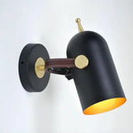 Applique Murale Nordique Élégante Design Minimaliste. Noir / Blanc Froid (5 500-7 000 K). Chambre