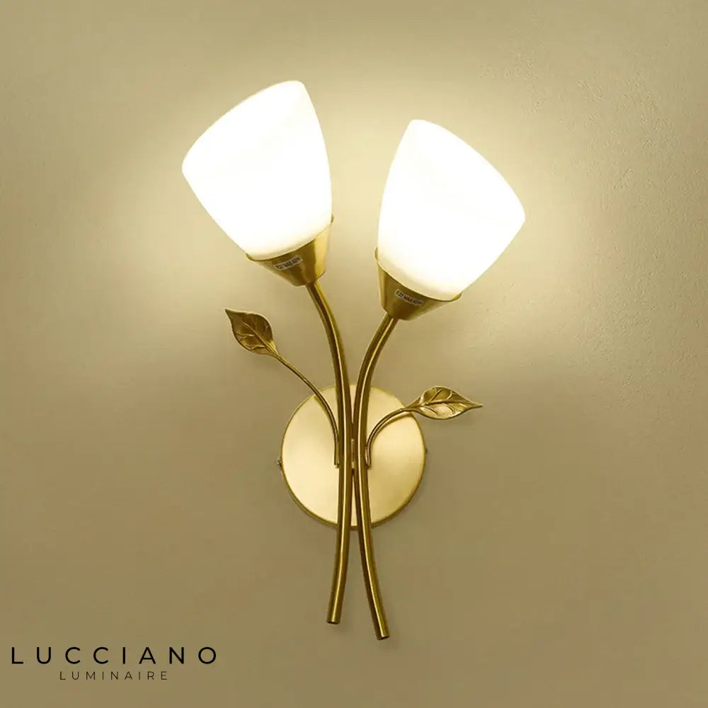 Applique Murale Nordique Élégante Design Minimaliste Verre Chambre