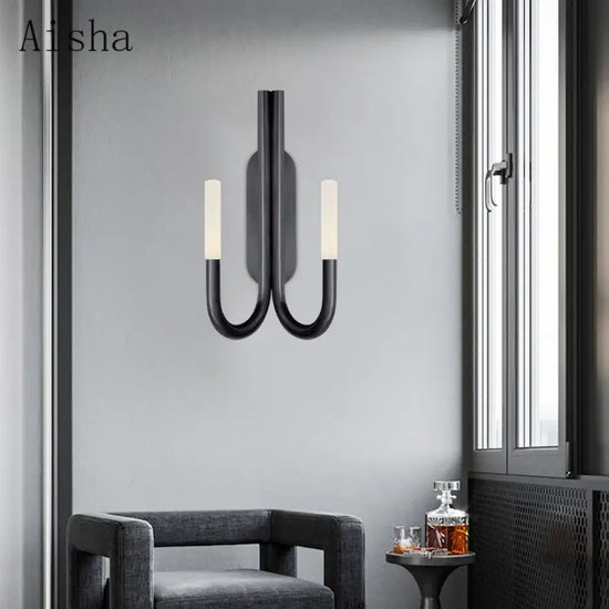 Applique Murale Nordique Élégante Luminaire Vintage Minimaliste Chambre