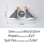 Applique Murale Nordique Élégante Minimaliste Design C Gary L40X22Cm / Blanc Froid (5 500-7 000