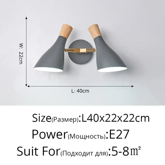 Applique Murale Nordique Élégante Minimaliste Design C Gary L40X22Cm / Blanc Froid (5 500-7 000