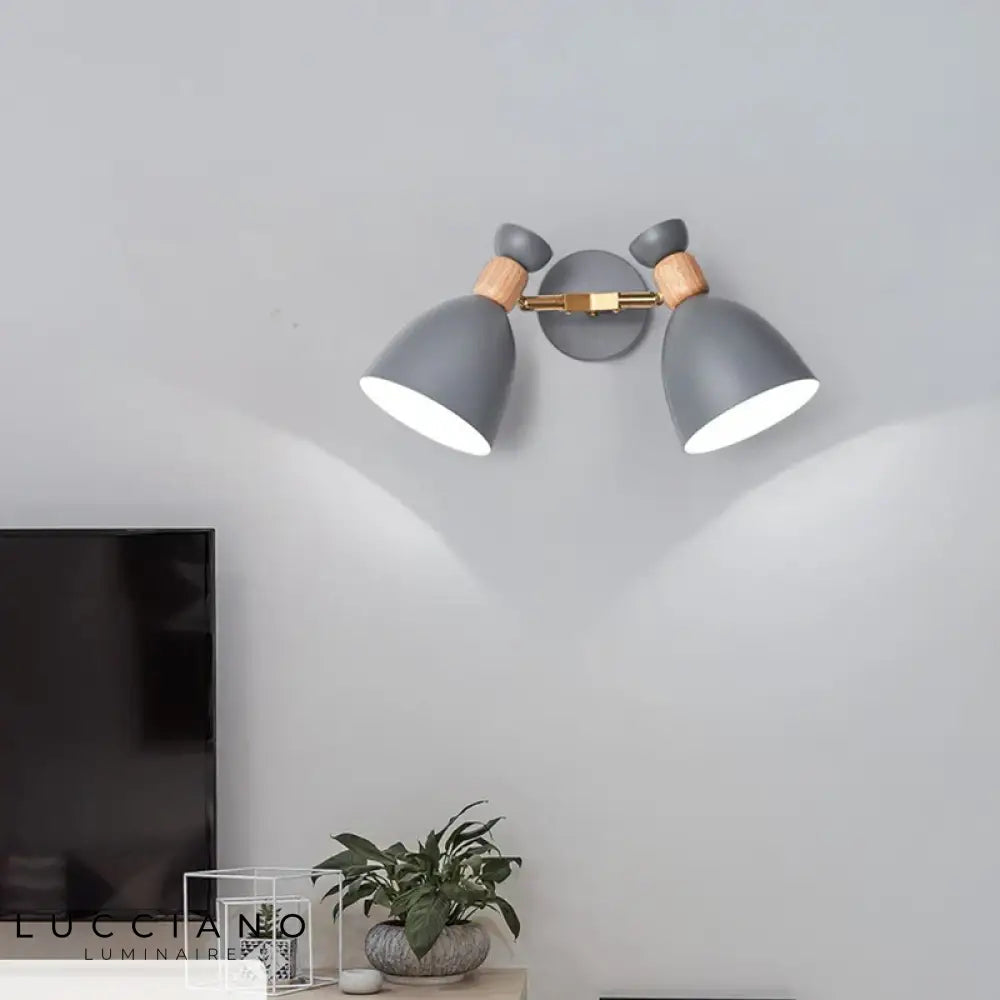 Applique Murale Nordique Élégante Minimaliste Design Chambre