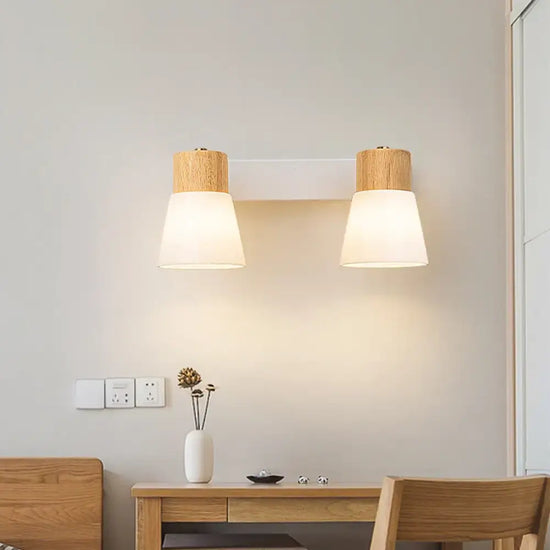 Applique Murale Nordique Élégante Minimaliste Design Chambre