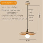 Applique Murale Nordique Élégante Minimaliste Industrielle Bois 35Cm / Chine Chambre