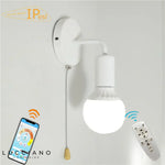 Applique Murale Nordique En Design Minimaliste Élégant. Argent Sans Ampoule / Avec Interrupteur