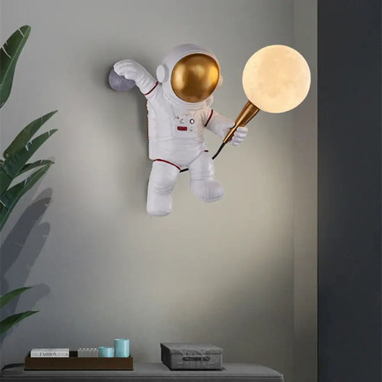 Applique Murale Nordique Luminaire Design Spatial Minimaliste Chambre