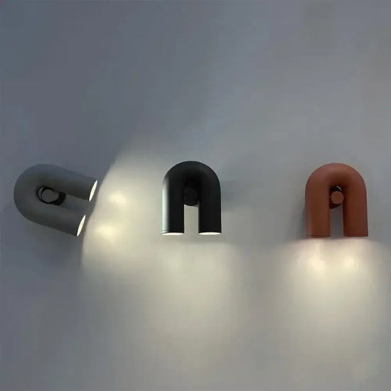 Applique Murale Nordique Minimaliste Design Bois Chambre