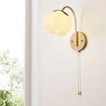 Applique Murale Nordique Scandinave Minimaliste Bois Applique Chambre