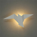 Applique murale oiseau origami