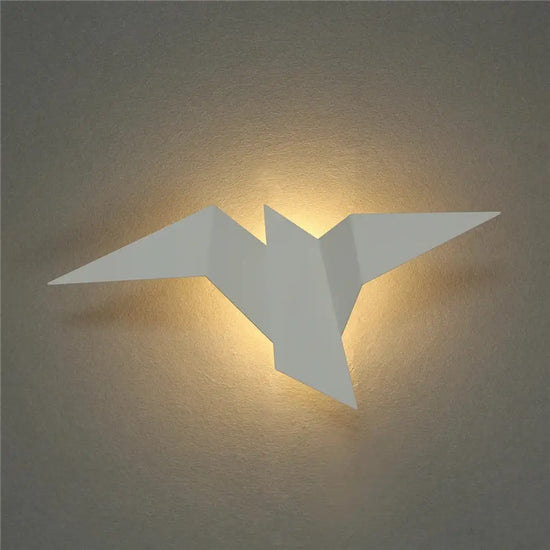 Applique murale oiseau origami