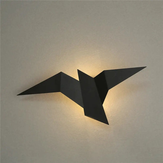 Applique murale oiseau origami