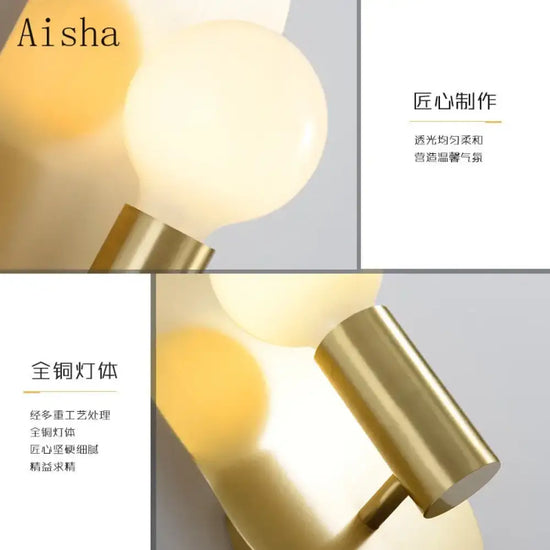 Applique Murale Ovale Scandinave Élégante Design. Applique Chambre