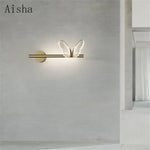 Applique Murale Papillon Nordique Élégant Moderne Minimaliste. Chambre