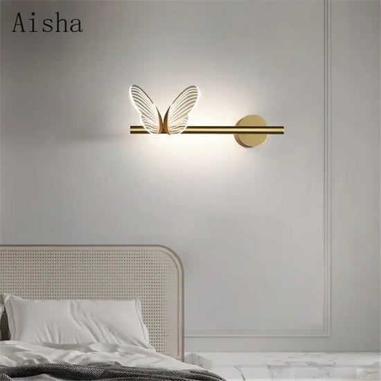 Applique Murale Papillon Nordique Élégant Moderne Minimaliste. Chambre