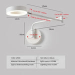 Applique Murale Pliante Design Bois Chic Éclairage 26Cm / Blanc Froid Chambre