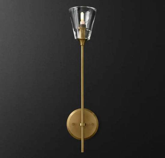 Applique Murale Postmoderne Élégante Et Sophistiquée Or H50 L13Cm Chambre