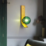 Applique Murale Postmoderne: Sculpture Lumineuse Minimaliste. Chambre