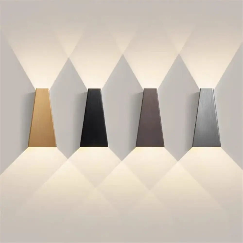 Gold Wall Sconce for Staircase | Lucciano Lighting Fixture